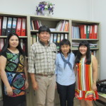 คุณณัฏนรา จุลเวช กรรมการผู้จัดการบริษัท ชนาวา จำกัด และคุณอรุณี มินตาไพสิฐ เข้าเยี่ยมชมศูนย์วิจัยสุขภาพและความงาม มาโนเซ่