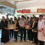 มหาวิทยาลัยนอร์ท-เชียงใหม่ นำนักเรียนแลกเปลี่ยนจาก Victoria University เมืองย่างกุ้ง ประเทศสหภาพเมียนมาร์ เข้ามาเยี่ยมชมศูนย์วิจัยสุขภาพและความงาม มาโนเซ่