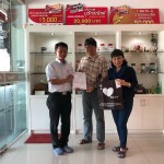 คุณวาศรินทร์ จึงสุวดี จากบริษัท เอ็ม เทคโนโลยี (ไทยแลนด์) จำกัด เยี่ยมชมศูนย์วิจัยสุขภาพและความงาม มาโนเซ่