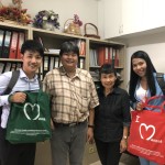 คุณยูสุเกะ ยามาคิตะ ผู้จัดการและผู้แทนฝ่ายขายจาก บริษัท อินาบาตะ ไทย จำกัด เข้าเยี่ยมชมศูนย์วิจัยสุขภาพและความงาม มาโนเซ่