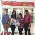 Ms.Pichamon Usaha together with Mr.Apichat  Rattanasathit from Aesthetic Plus Co.,Ltd. have visited and discussed for business collaboration with Prof. Dr. Jiradej Manosroi (CEO) and Prof. Dr. Aranya Manosroi (MD) at Manose Health and Beauty Research Center
