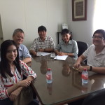 Associate Professor Sittiporn Punyanitya (MD), Faculty of Engineering and Technology, North – Chiang Mai University and Ms. Chotika Punyanitya together with Mr. Rungsarit Koonawoot, Boonyanit Medical Equipment Co. Ltd., have visited and discussed about the collaboration on researches with the executive of Manose Health and Beauty Research Center.