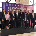 Professor Dr. Jiradej Manosroi and Professor Dr. Aranya Manosroi have participated in the Vej Nakorn Project (Medicopolis) MOU signing ceremony at Nimmam Convention Center – One Nimman, Chiang Mai, Thailand.