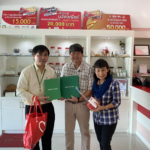 Mr. Somsak  Taratha, Chiang Mai Branch Director of the Central Laboratory (Thailand) Company Limited (CLT) has presented a New Year Gift to the Executives of Manose Health and Beauty Research Center on the occasion of New Year 2020