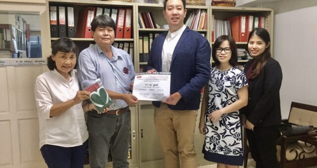 Mr. Thanut Ploydanai, together with Ms. Choltida Ngamsiriporn and Ms. Thanyaporn Lerdwannage, from T. Man Pharma Company Limited have visited Manose Health and Beauty Research Center, Chiang Mai, Thailand